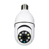 V380 Full HD 1080P Wireless LED PTZ IP Bulb Camera With NIGHT VISION, Wide Angle, Two-way Audio