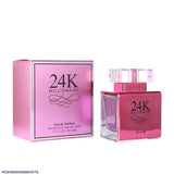 Long Lasting Alcohol-Free Perfume for Women - Refreshing Pink Fragrance (1 Pc)