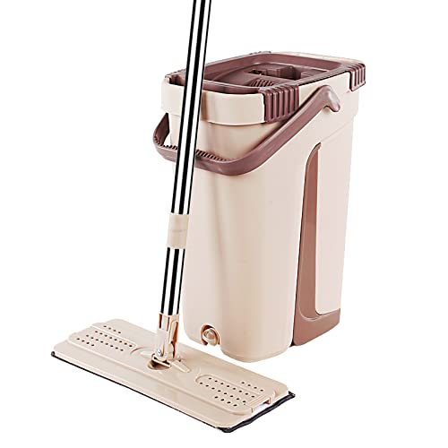 Flat Spin Mop With Bucket
