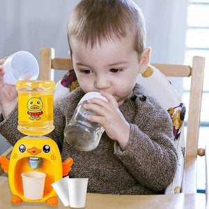 Interactive Electric Drive Duck Water Dispenser Toy Set - 4 Pcs for Boys and Girls Ages 3-5