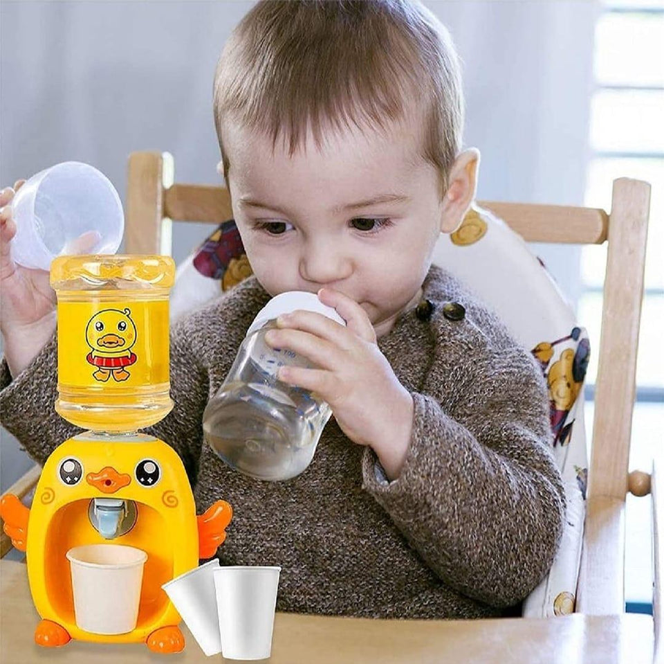 Interactive Electric Drive Duck Water Dispenser Toy Set - 4 Pcs for Boys and Girls Ages 3-5