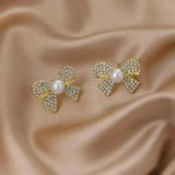 Funky Antique Plated Zircon Earrings - 2 Pcs Stylish Jewelry for WomenFunky Antique Plated Zircon Earrings - 2 Pcs Stylish Jewelry for Women